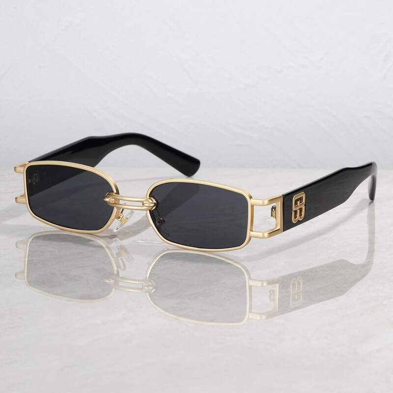 

Metal Rectangle Frame Sunglasses