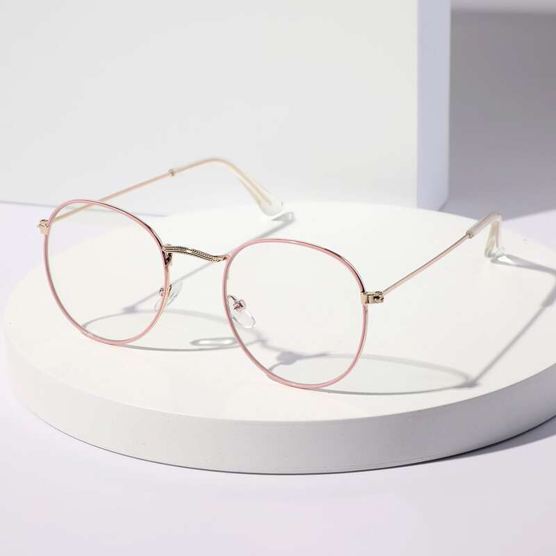 

Metal Frame Round Eyeglasses