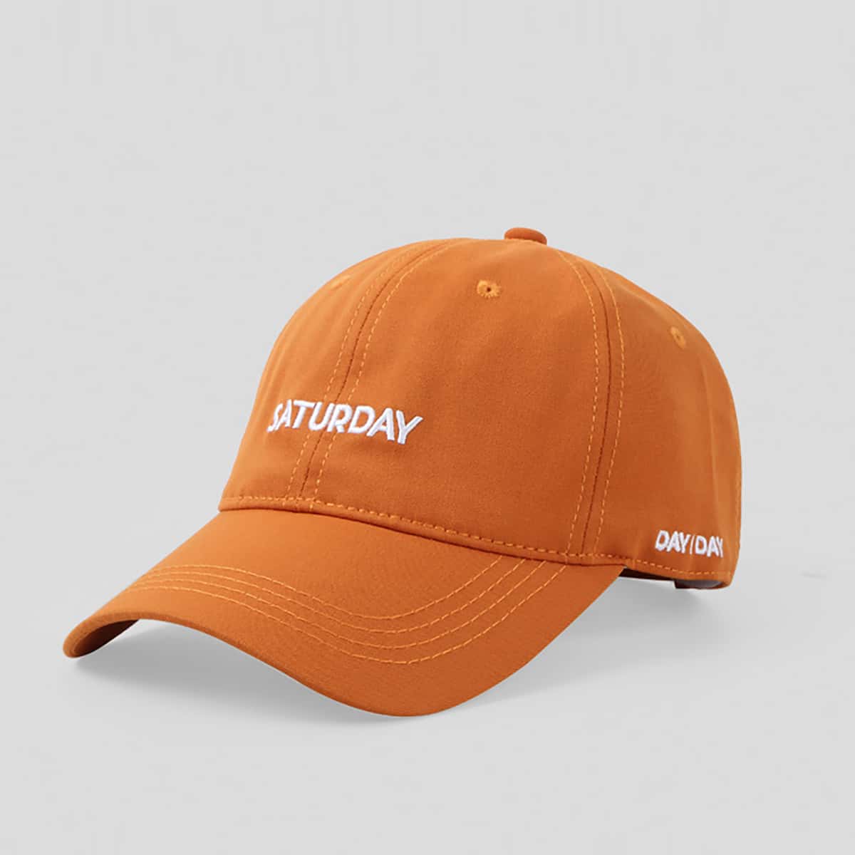 

Guys Letter Embroidery Baseball Cap, Orange