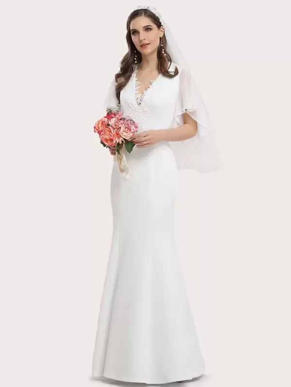 30 Simple Wedding Dresses Under $60 from SheIn