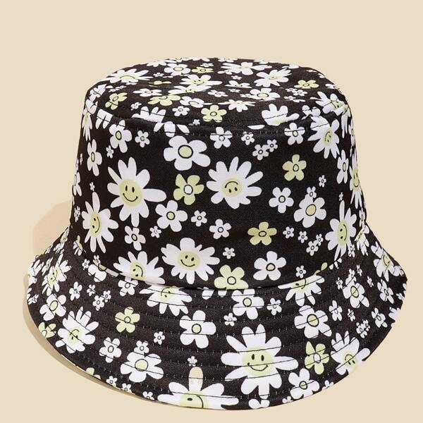 

Floral Print Bucket Hat, Multicolor
