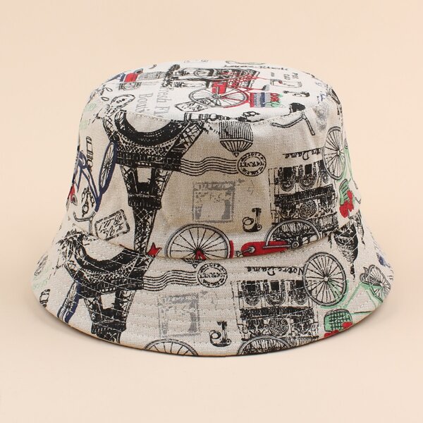 

Reversible Bucket Hat, Multicolor