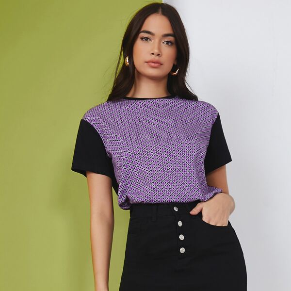 

Graphic Print Tee, Multicolor
