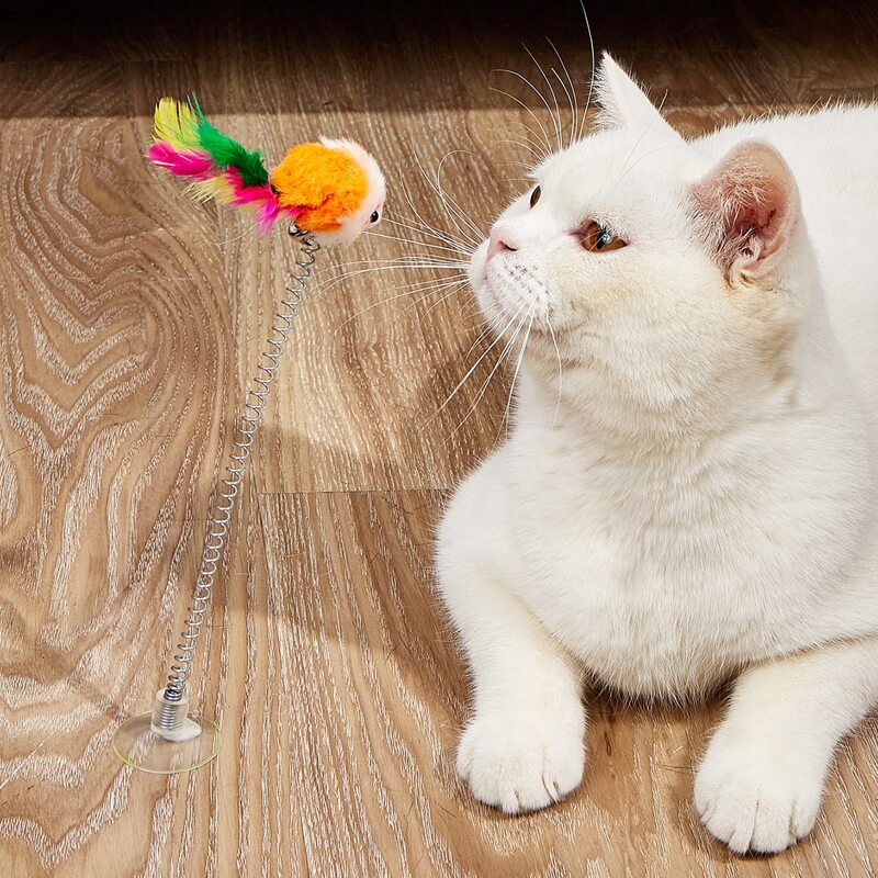 

1pc Random Color Mouse Design Cat Teaser, Multicolor