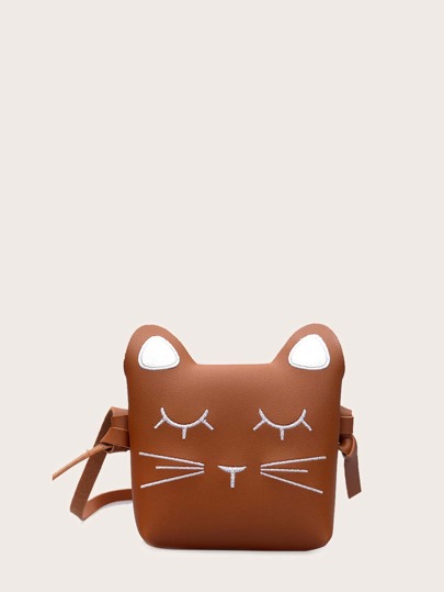 女孩卡通設計斜背包