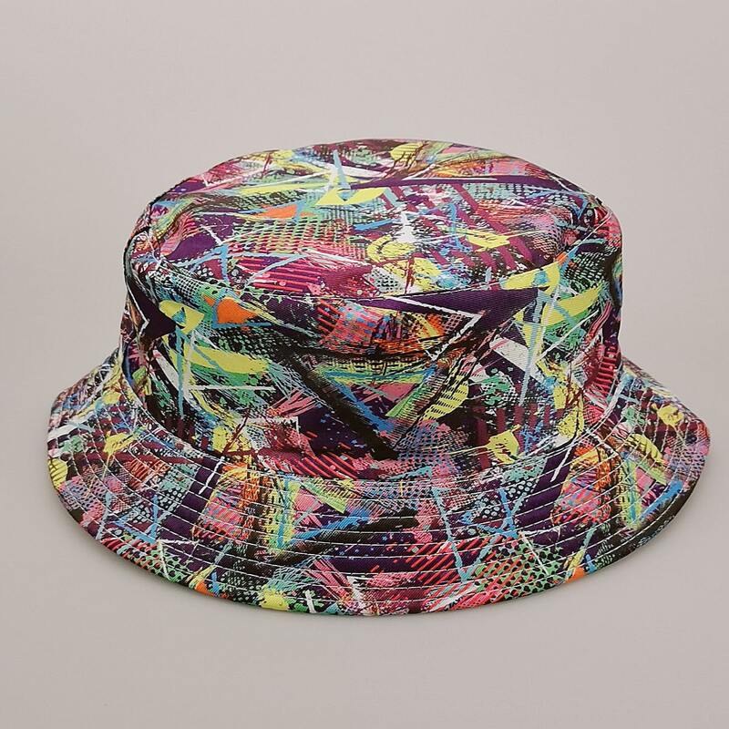 

Geometric Graffiti Bucket Hat, Multicolor