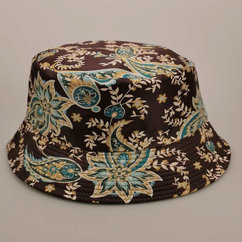 

Floral Pattern Bucket Hat, Multicolor