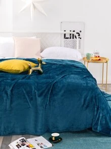 Mantas y Cobertores Liso - Azul - Ver 7