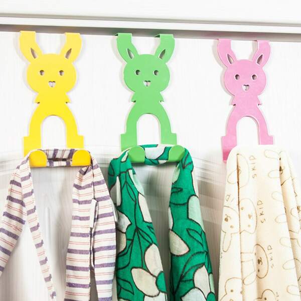

1pc Random Color Door Hanging Hook, Multicolor