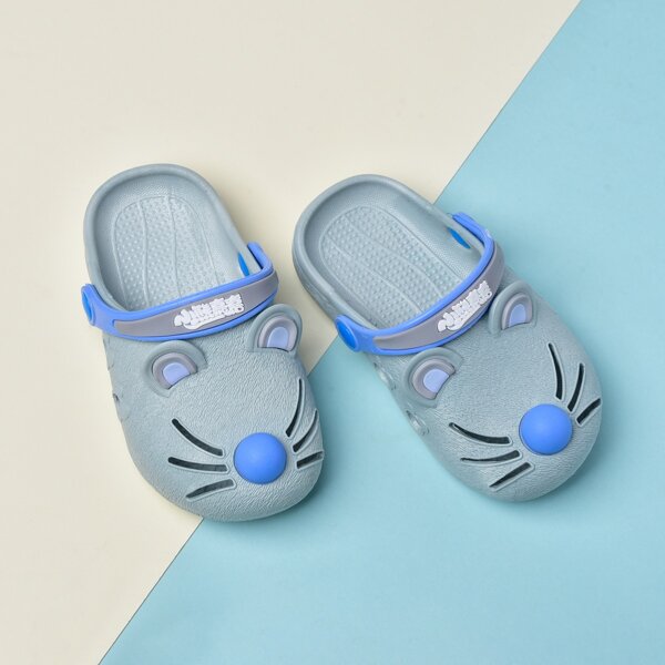 

Toddler Girls Cartoon Design Sandals, Light grey