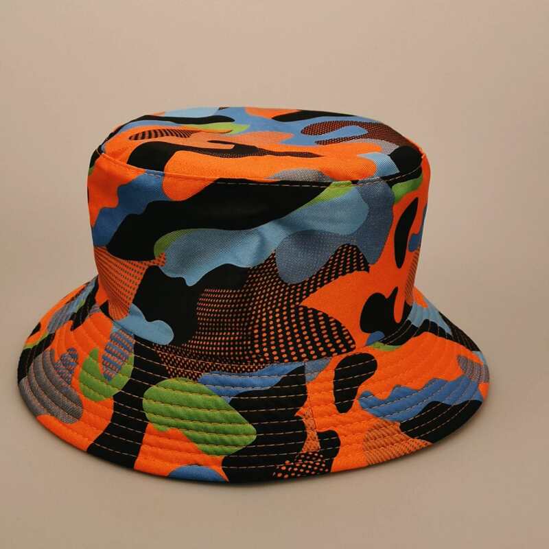 

Colorblock Bucket Hat, Multicolor