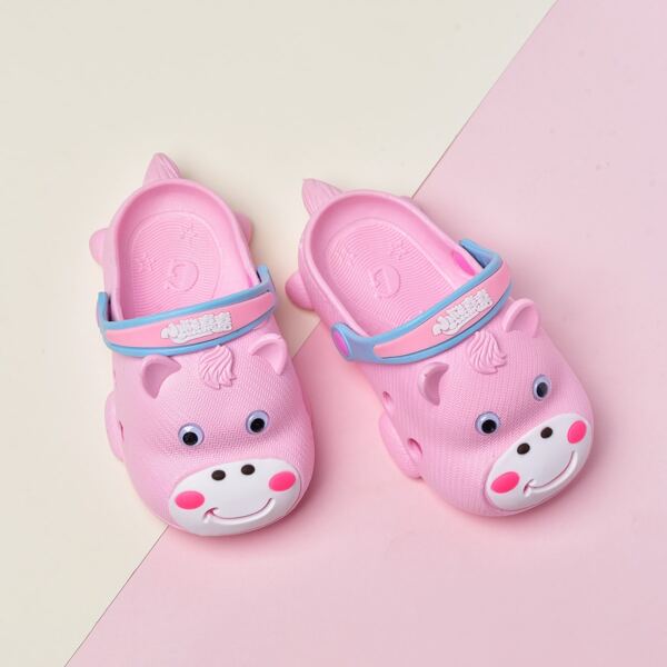 

Toddler Girls Cartoon Design Sandals, Pink