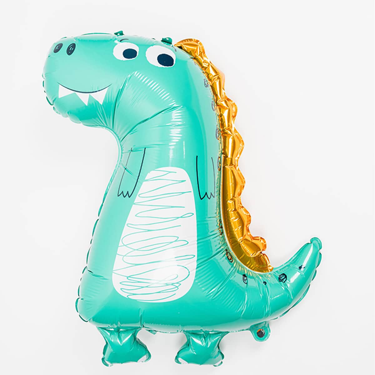 

1pc Cartoon Dinosaur Shaped Balloon, Green