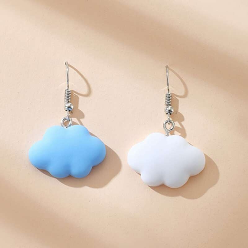 

Cloud Drop Earrings, Multicolor