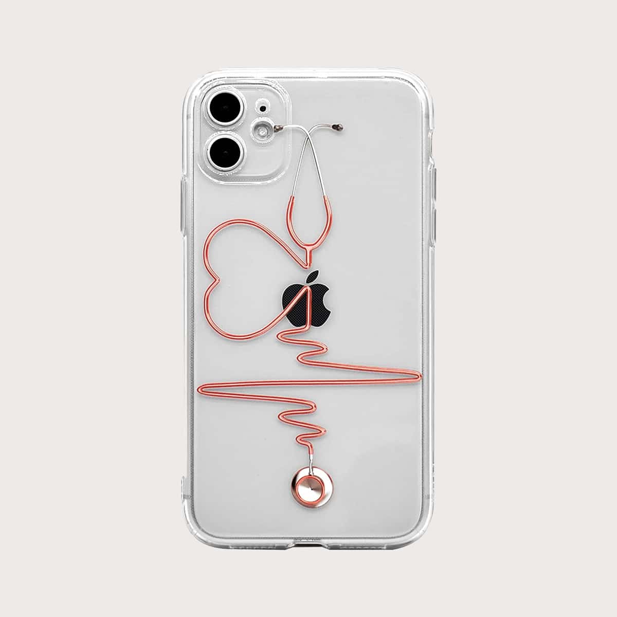 

Stethoscope Clear iPhone Case