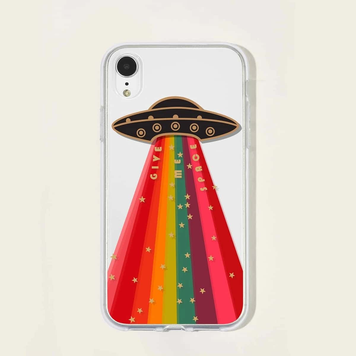 

Spaceship iPhone Case, Multicolor