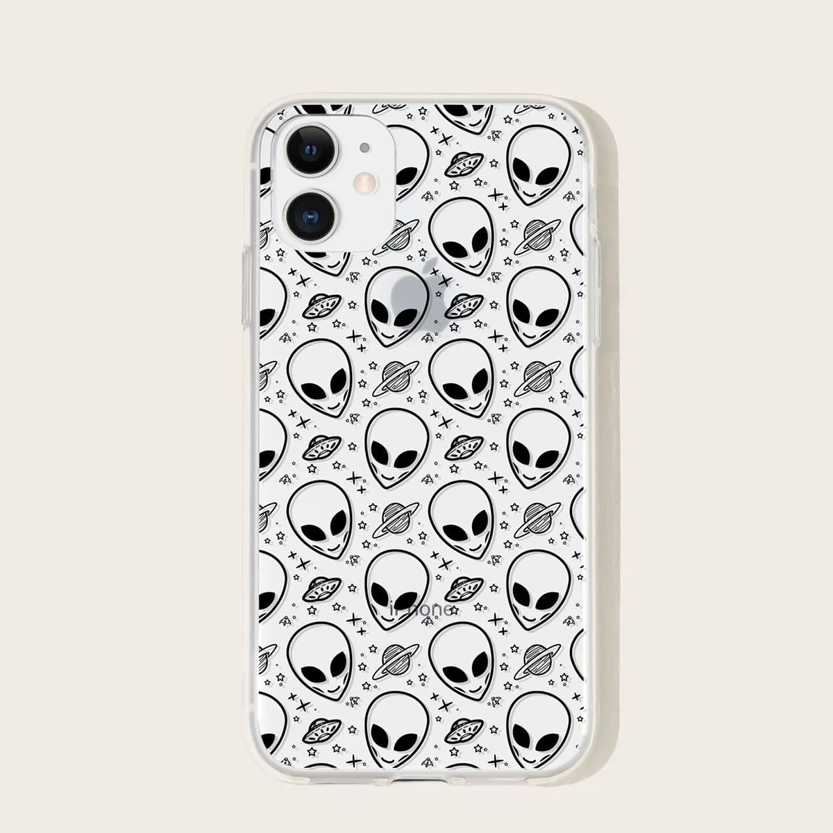 

Cartoon Alien iPhone Case, Multicolor