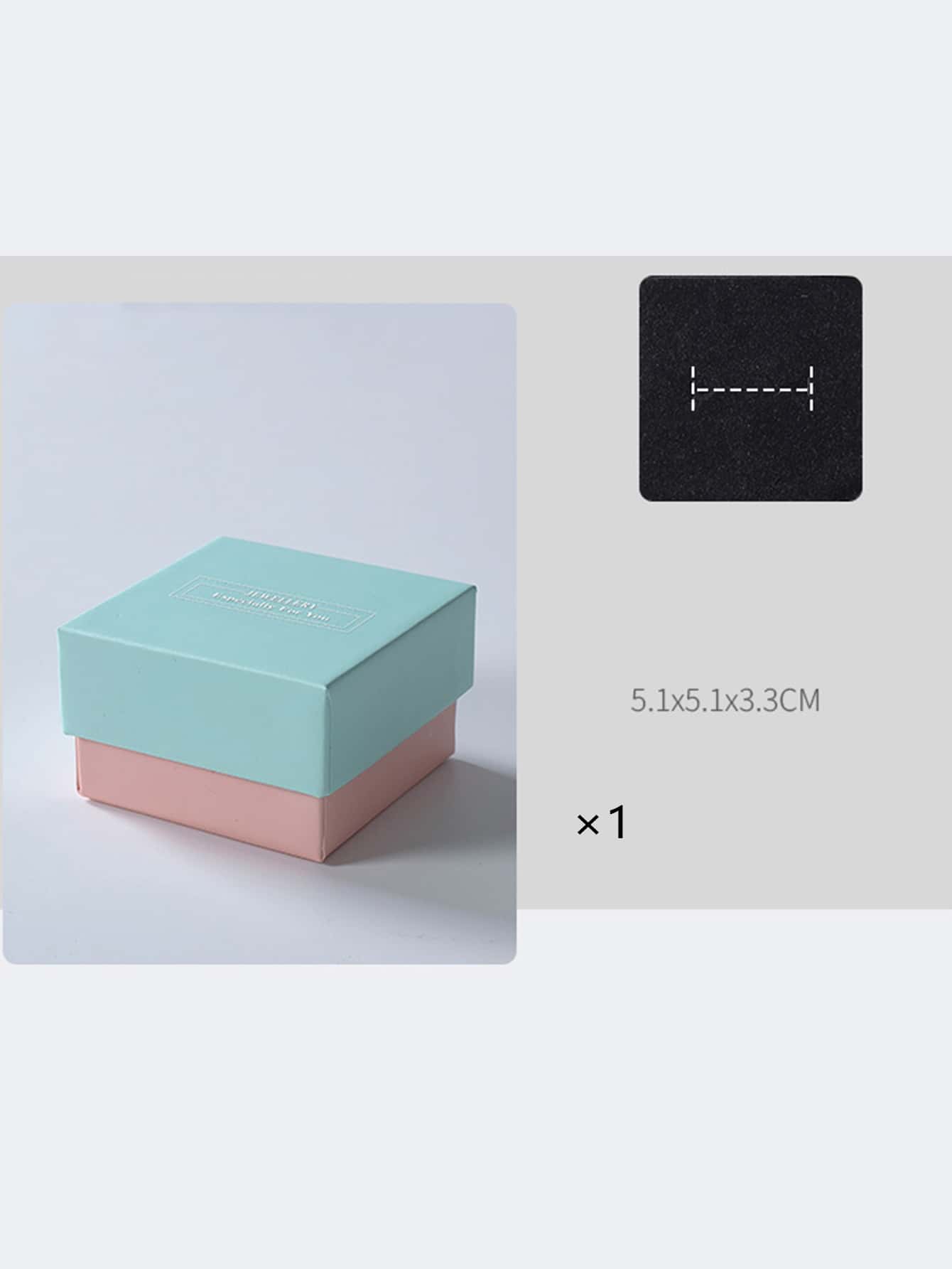 6pcs Jewelry Gift Box Set - Green - View 4