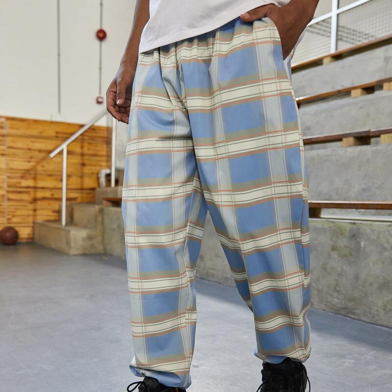 

Guys Plaid Joggers, Multicolor