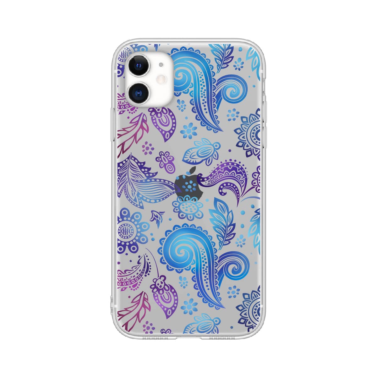 

Floral Clear iPhone Case, Multicolor