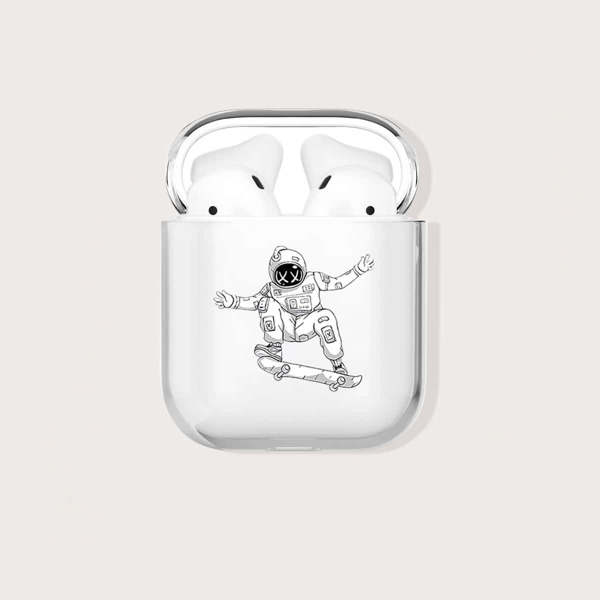 

Чехол для AirPods с графическим рисунком, Прозрачный