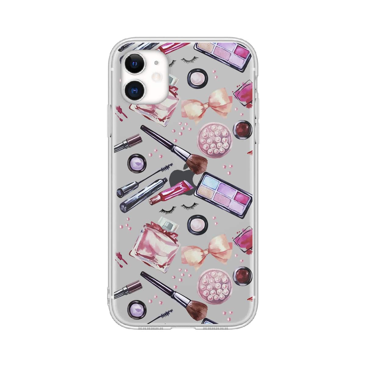 

Cosmetic Clear iPhone Case, Multicolor