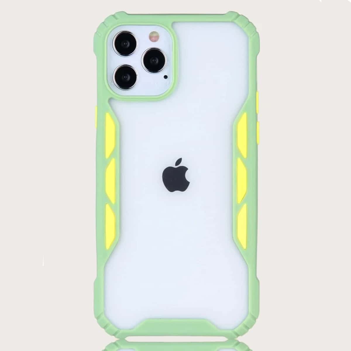 

Contrast Frame iPhone Case, Green