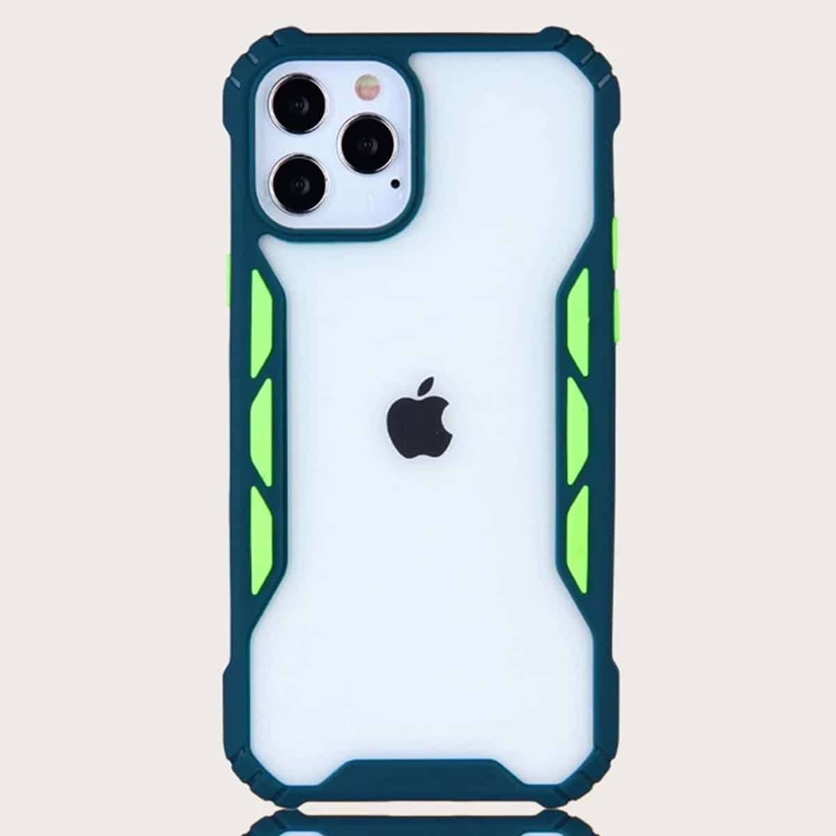 

Contrast Frame iPhone Case, Blue