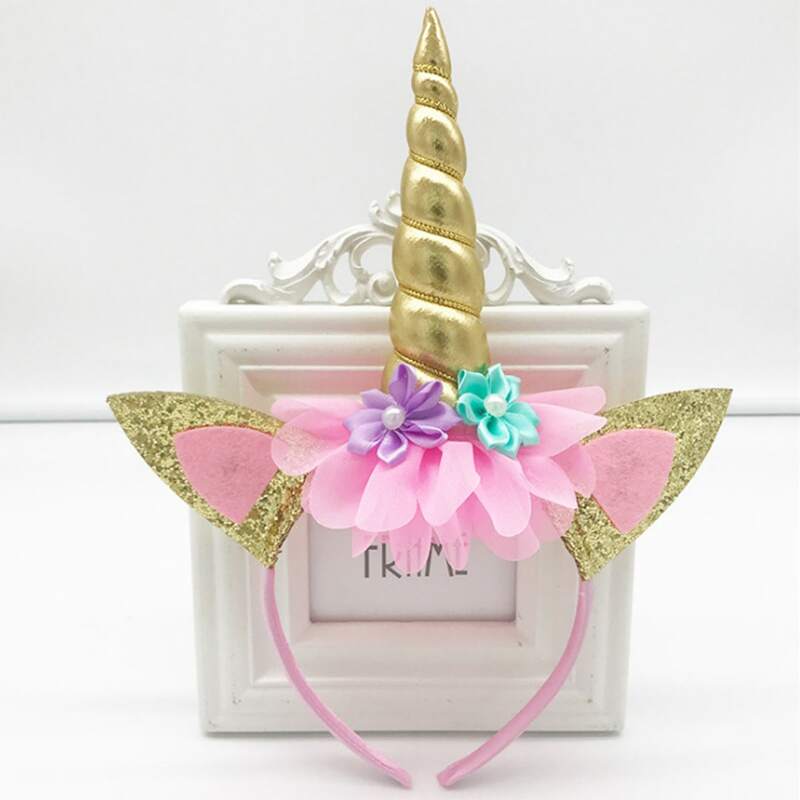 

Party Glitter Unicorn Headband, Multicolor