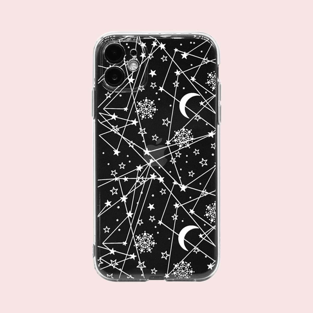 

Galaxy iPhone Case, Black