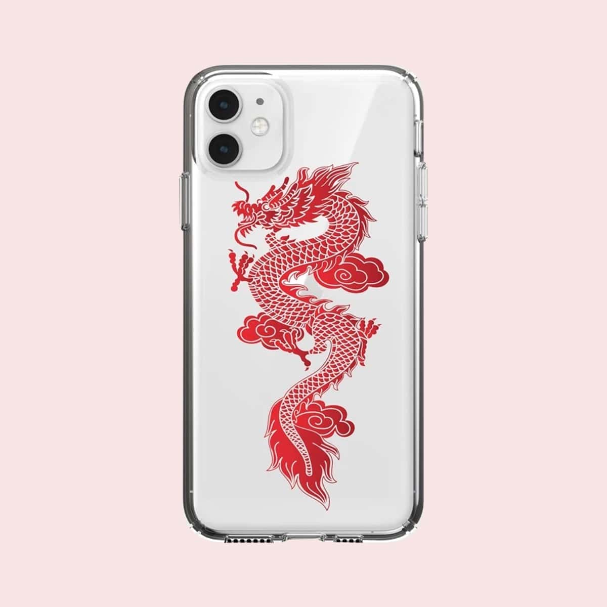 

Chinese Dragon iPhone Case, Clear