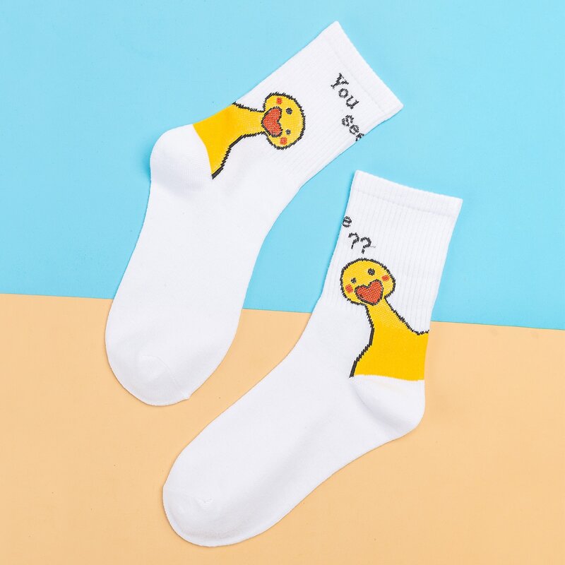 

Cartoon Graphic Socks, Multicolor
