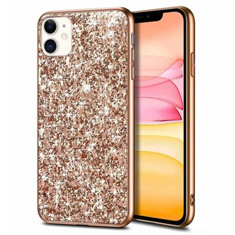 

Glitter iPhone Case, Rose gold