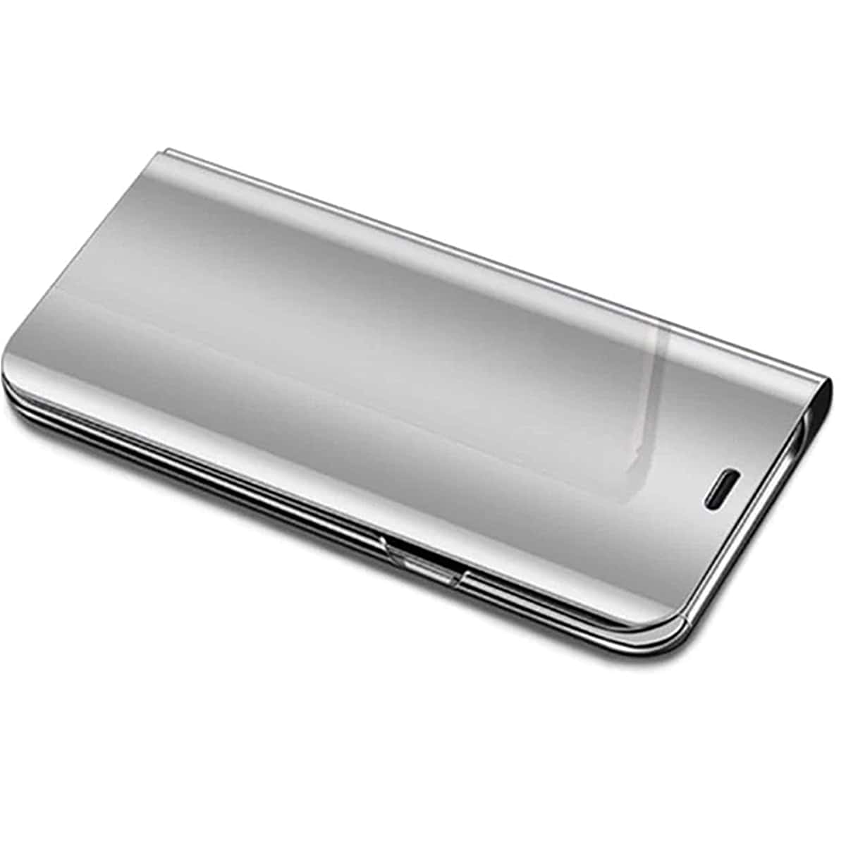 

Simple Fold Over iPhone Case, Silver