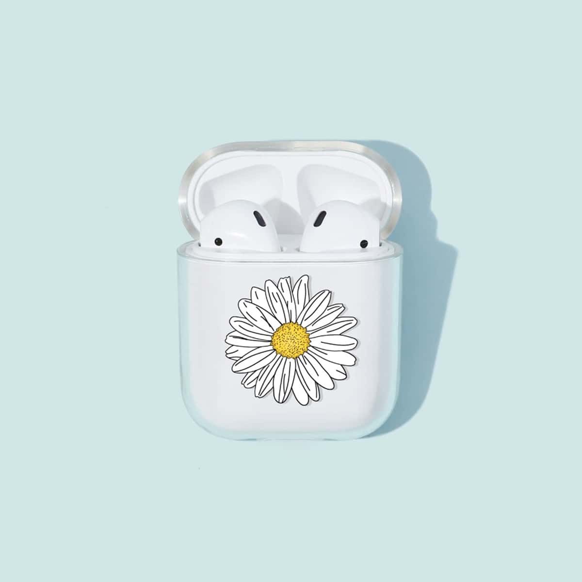 

Daisy Print Clear AirPods Case
