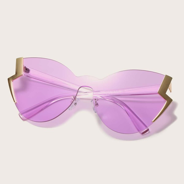 

Tinted Lens Rimless Sunglasses