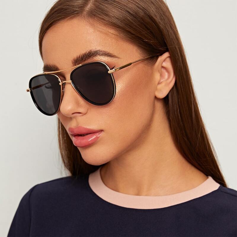 

Top Bar Aviator Sunglasses