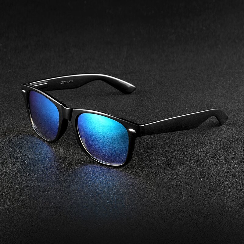 

Guys Square Frame Sunglasses, Blue