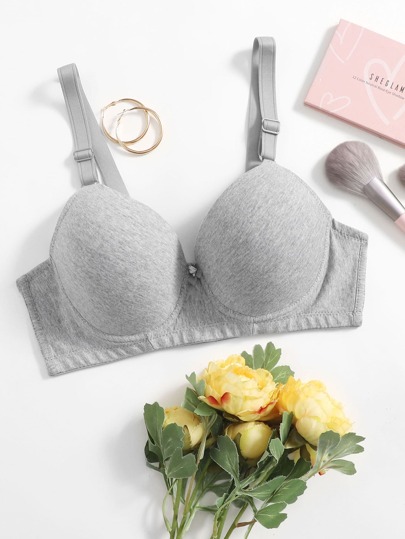 Reggiseno push up con nastro regolabile