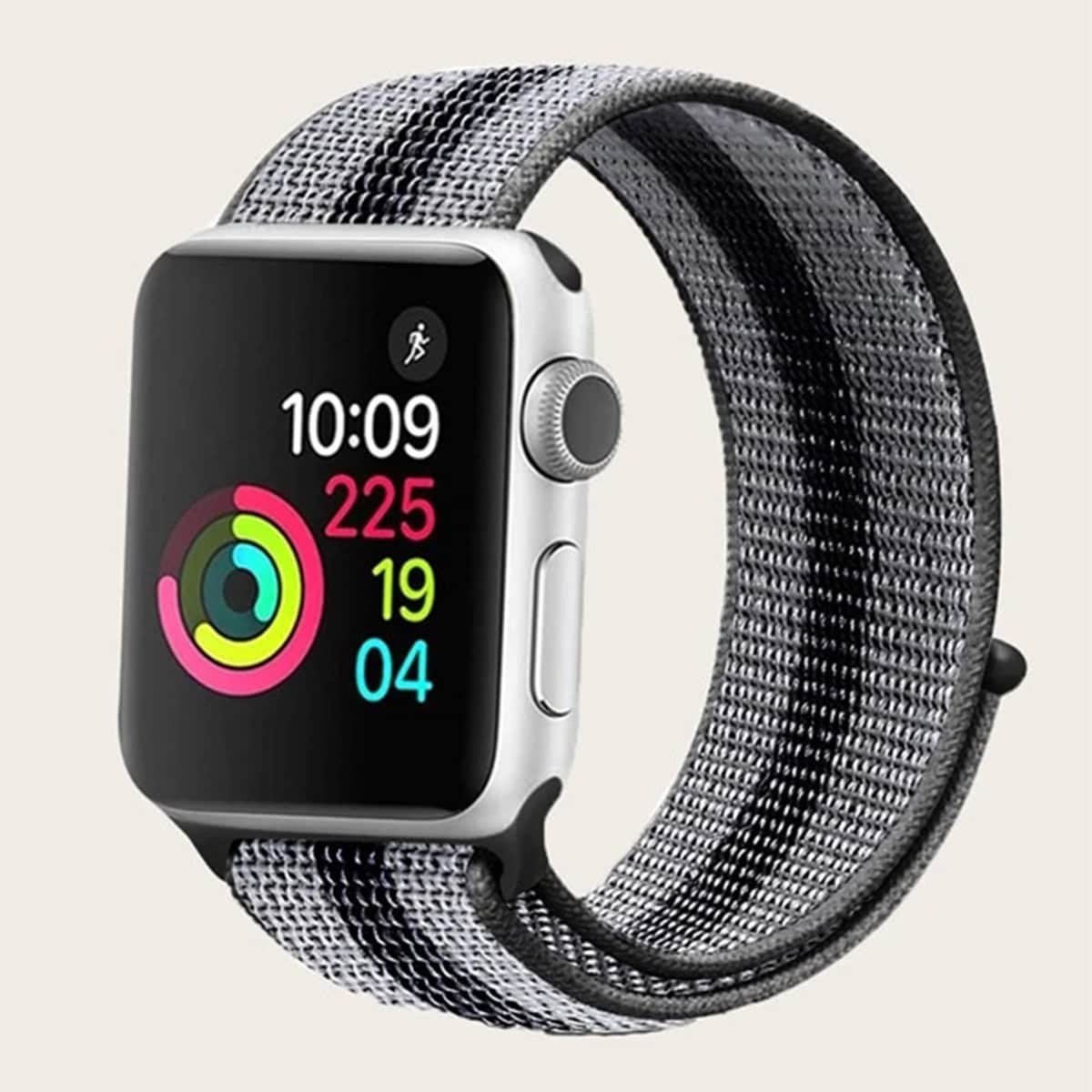 

Stripe Apple Watch Band, Black