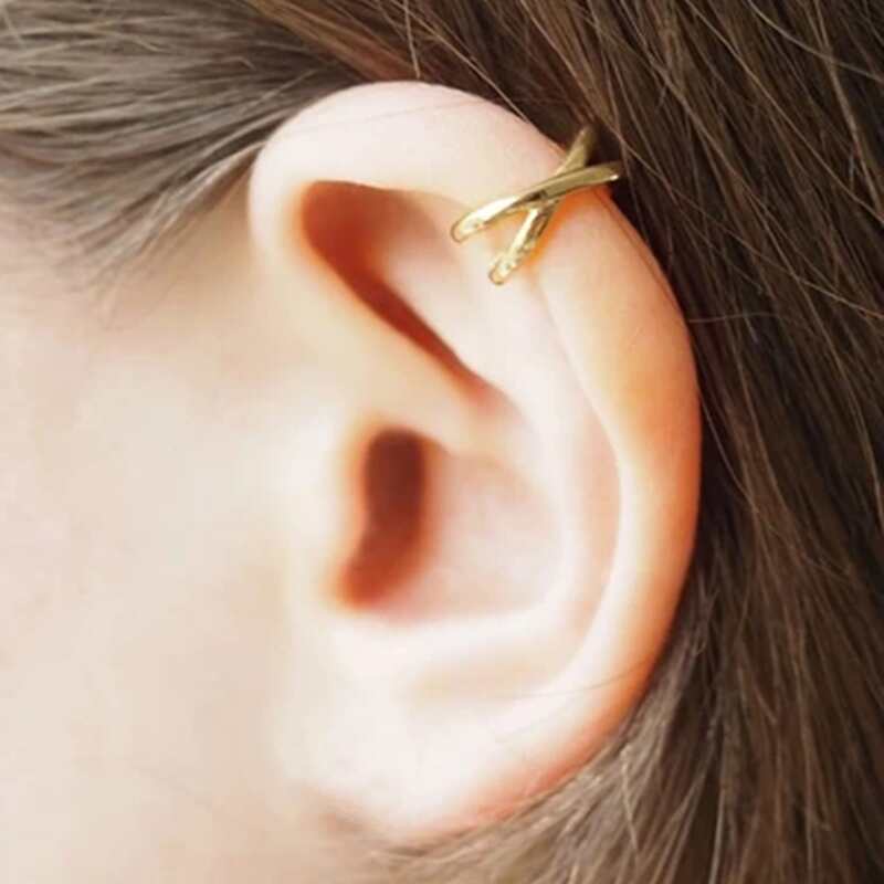 

Hollow Out Ear Cuff, Gold