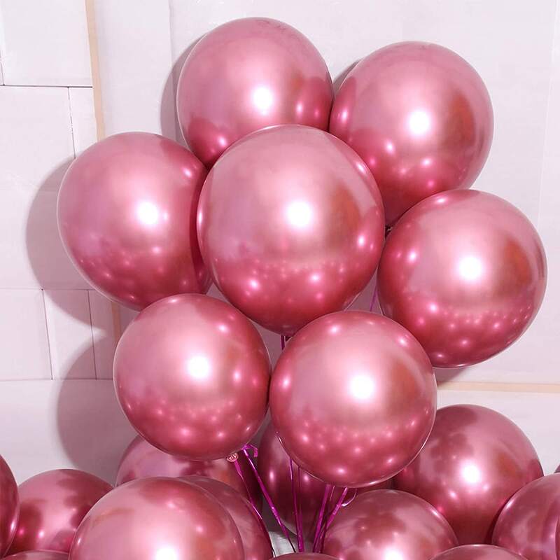 

10pcs Decorative Balloon Set, Pink