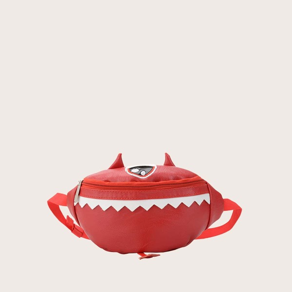 

Kids Cartoon Design Fanny Pack, Red