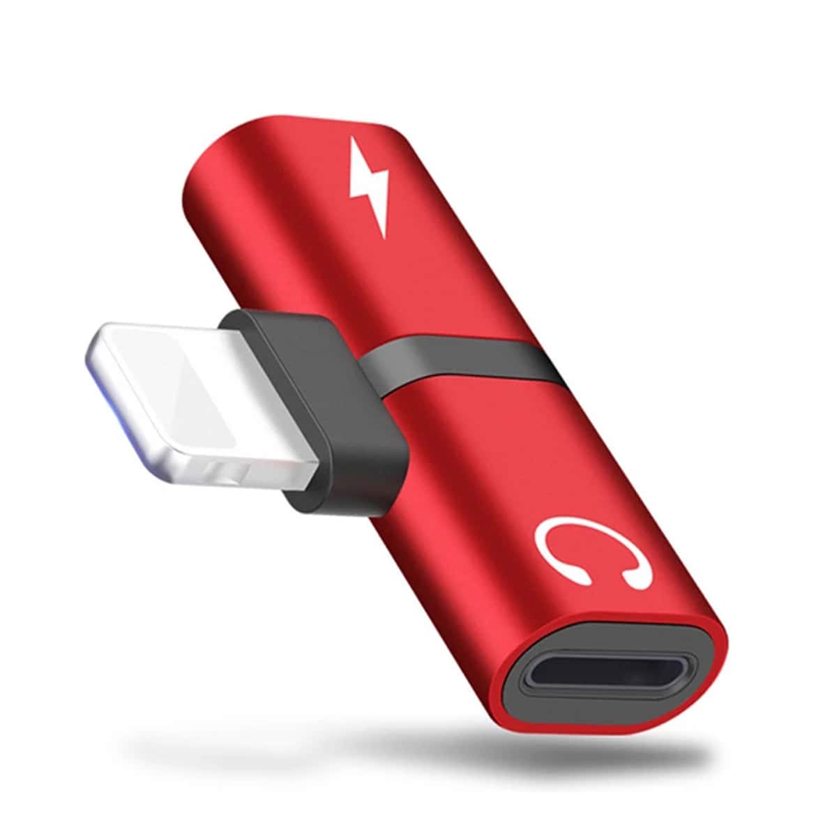

iPhone 2 In 1 USB Converter, Red
