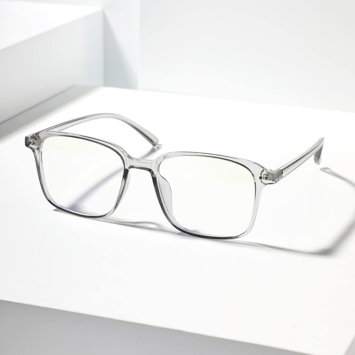 

Clear Frame Wayfarer Eyeglasses