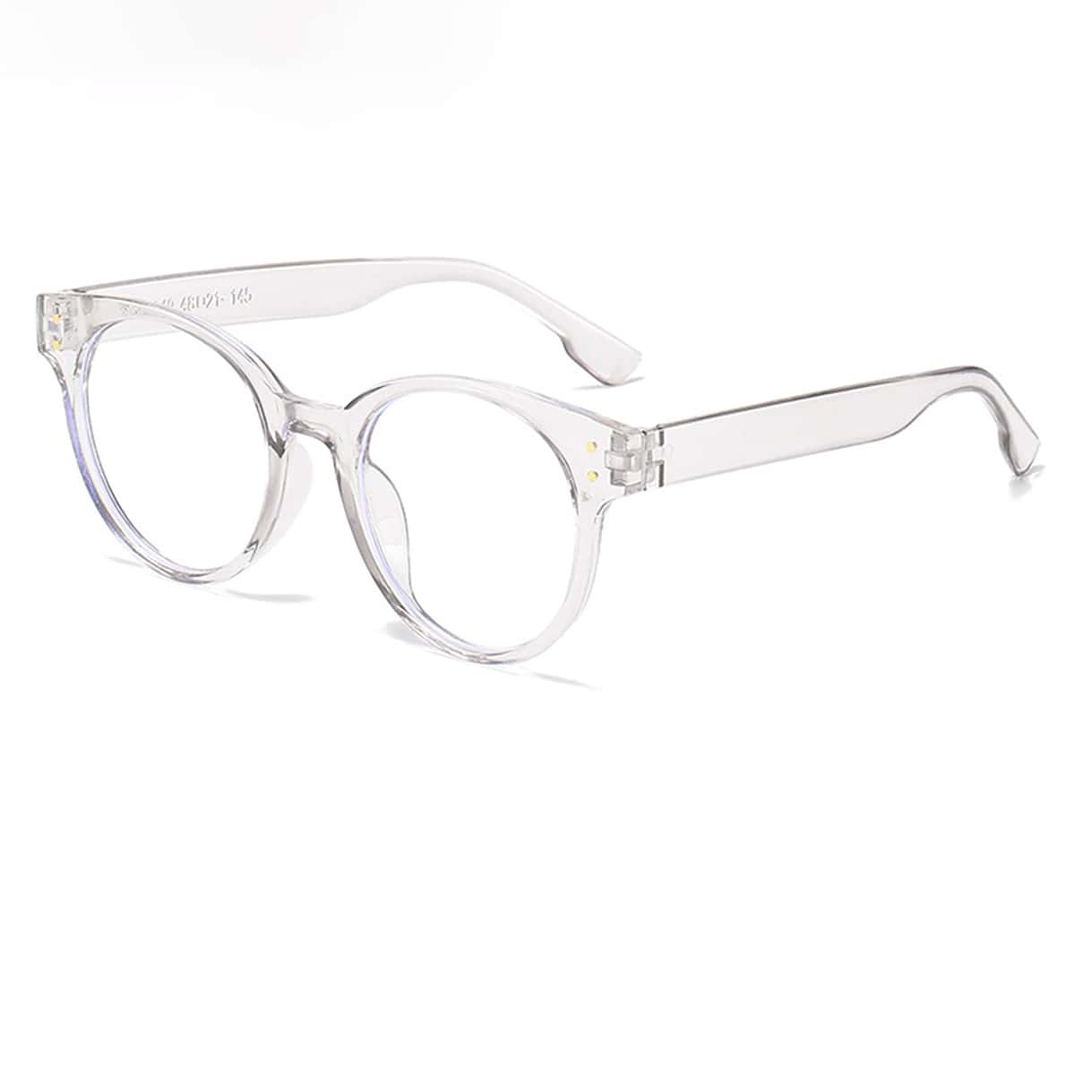 

Clear Frame Round Eyeglasses