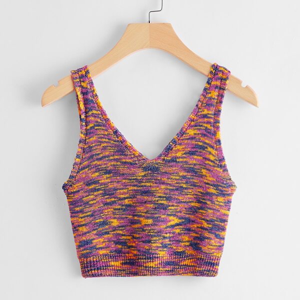

Space Dye Knit Top, Multicolor