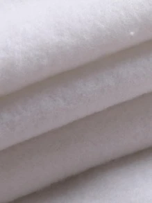 SHEIN Essnce Capucha corta con cordón térmica - Blanco - Ver 8