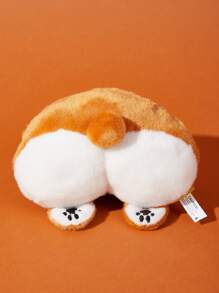 PETSIN Cartoon Corgi Pet Plush Toy - Ginger - View 3