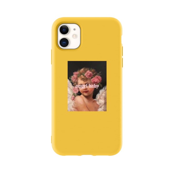 

Angel Pattern iPhone Case, Multicolor